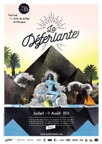 La Déferlante, la vague à l'art, 23ème édition. Du 5 juillet au 29 août 2016 à 10 villes du Réseau Déferlante. Vendee. 